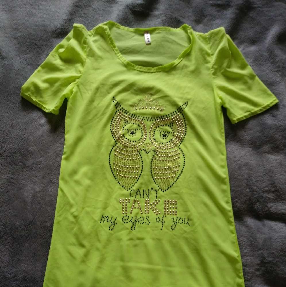 Cute Owl Printed Shirt